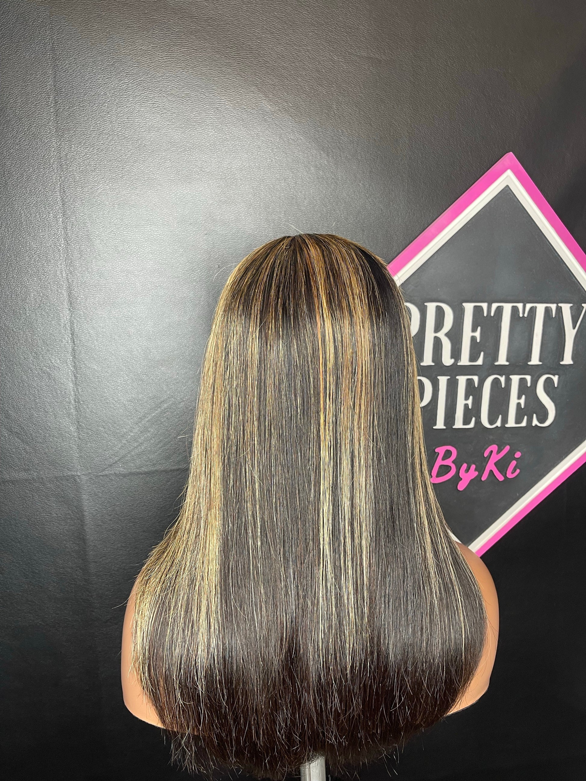 HD Lace Wigs | 14” Aylin Short Unit  (Glue less) | Pretty Pieces by Ki