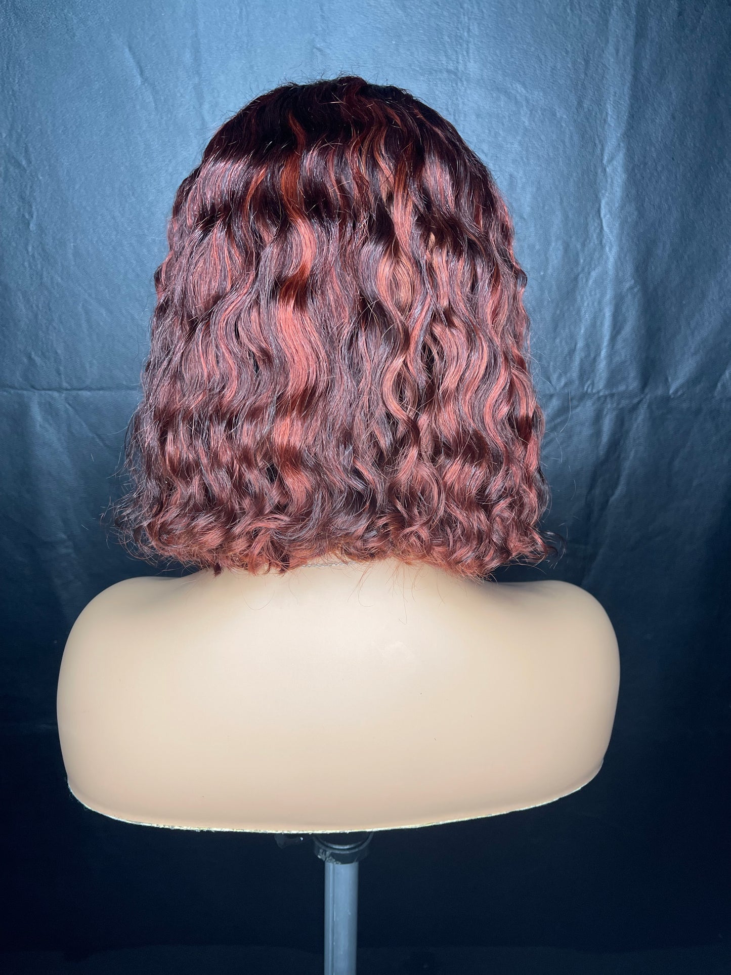 Custom Colored Curly Bang Unit RTS CLEARANCE