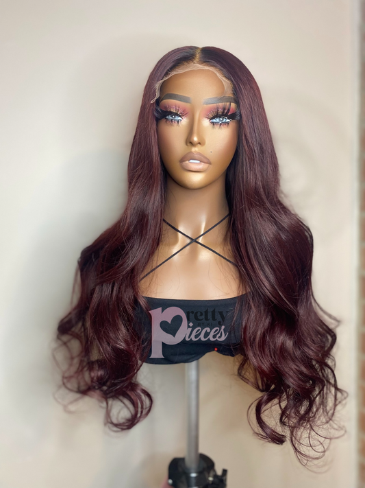 22" India Red Unit Custom RTS (Glueless)