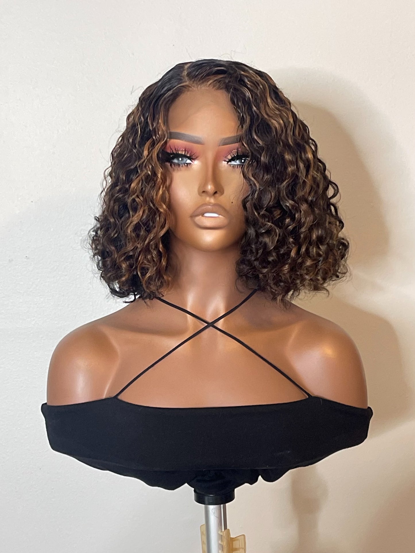 Deep Curly Highlight Bob RTS (Premade)