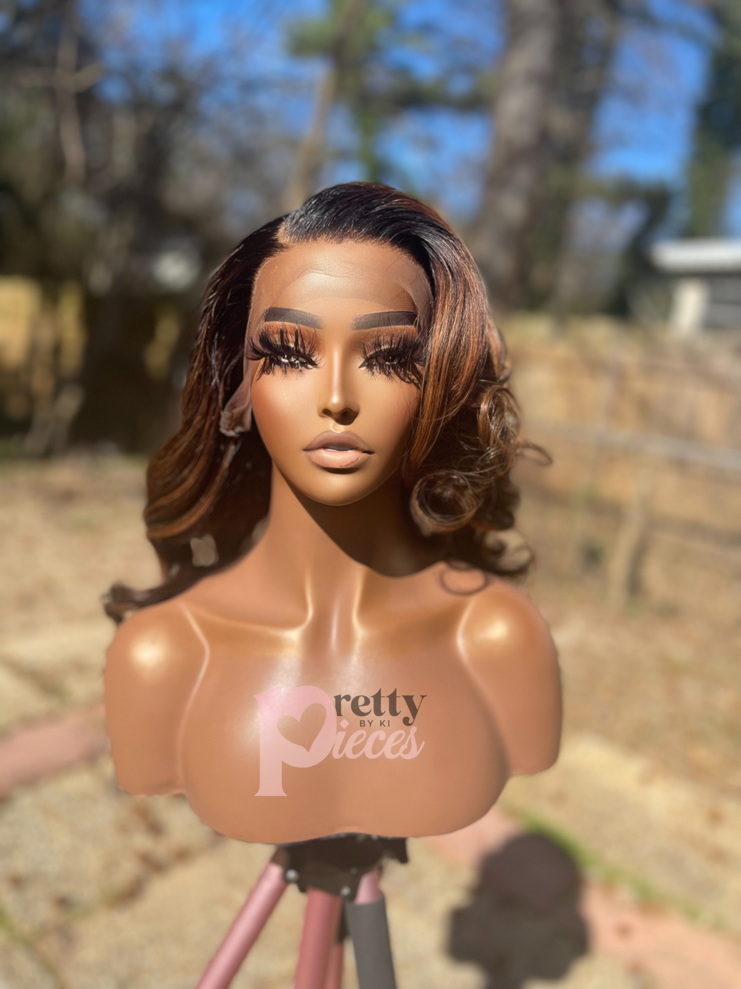 14” Silky Straight Highlighted Lacefront RTS