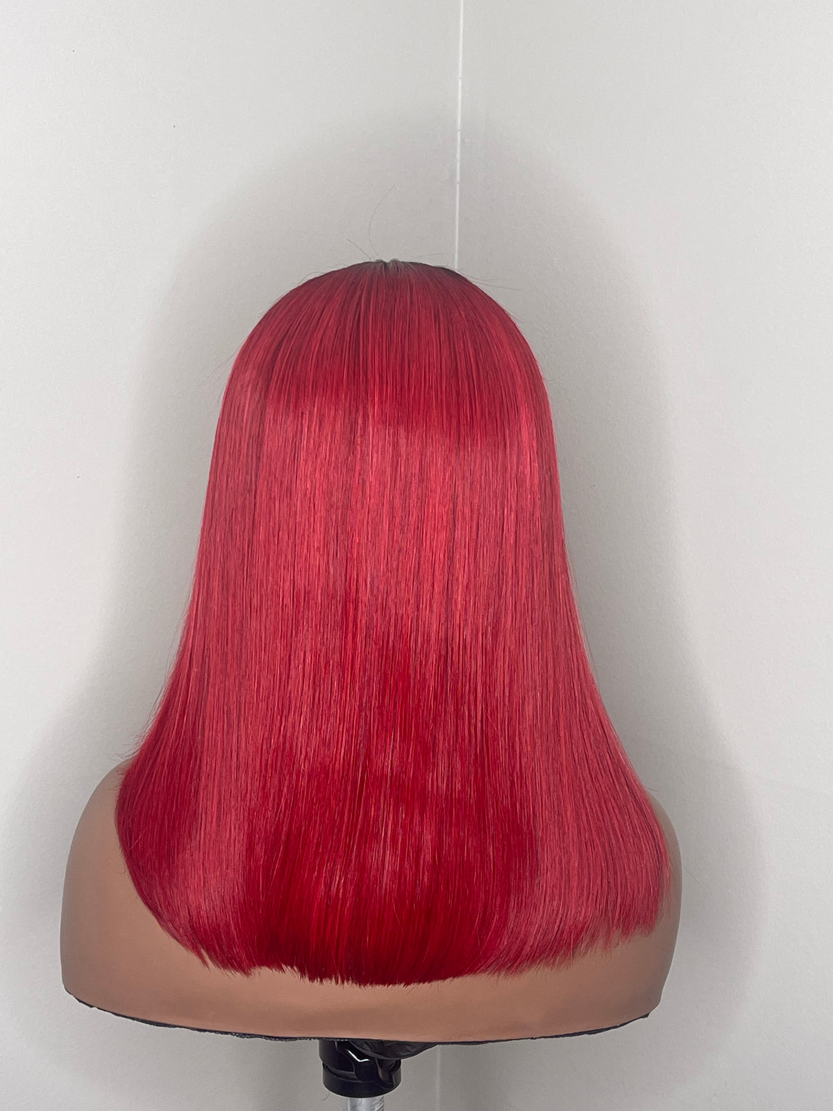 Ruby | 14” Cherry Red Body Wave Glueless Closure Wig (Ready to Ship)