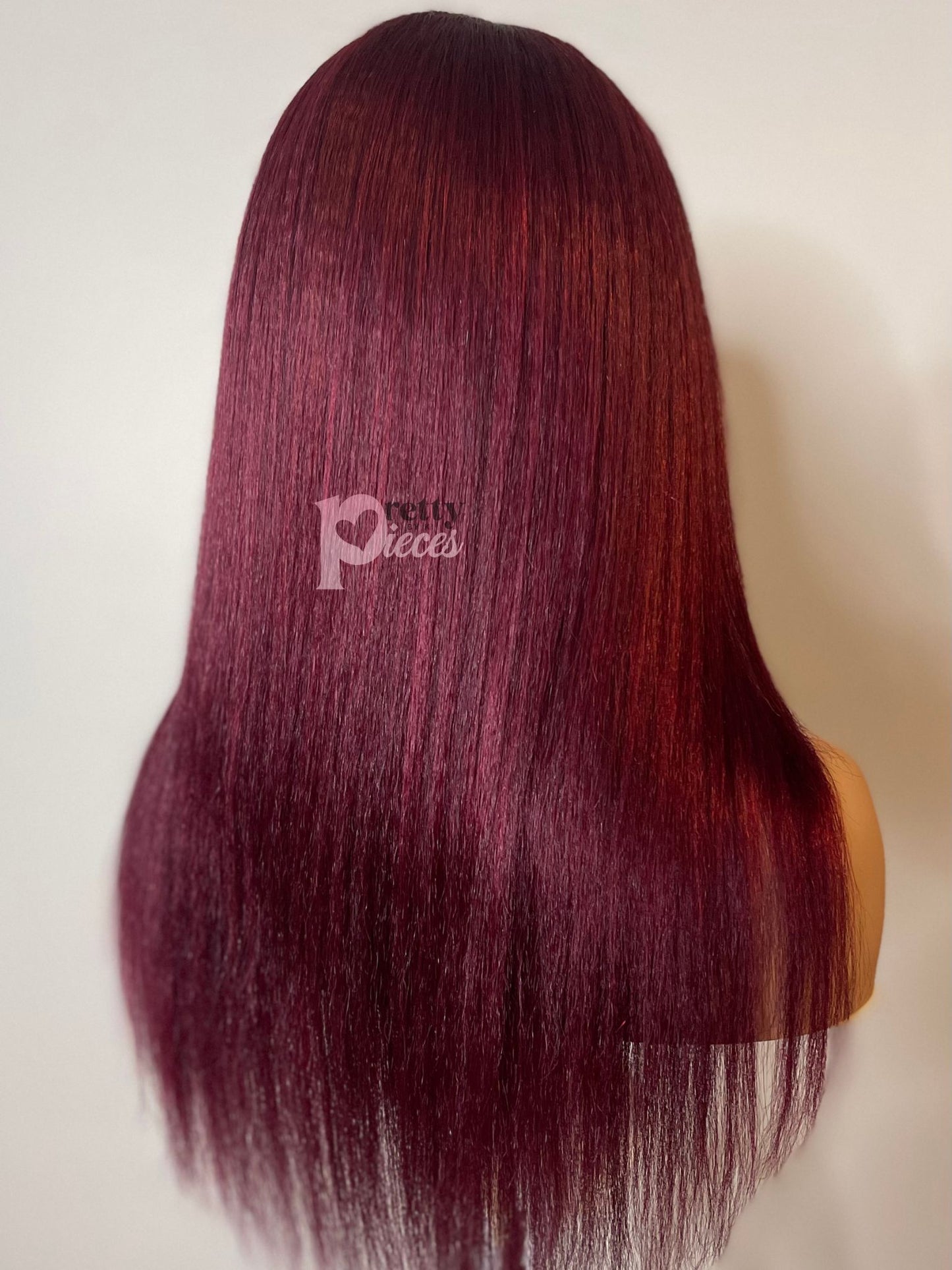 18” Dark Cherry Part (Glueless) RTS