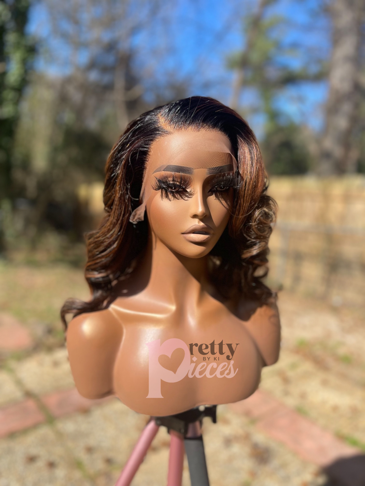 14” Silky Straight Highlighted Lacefront RTS