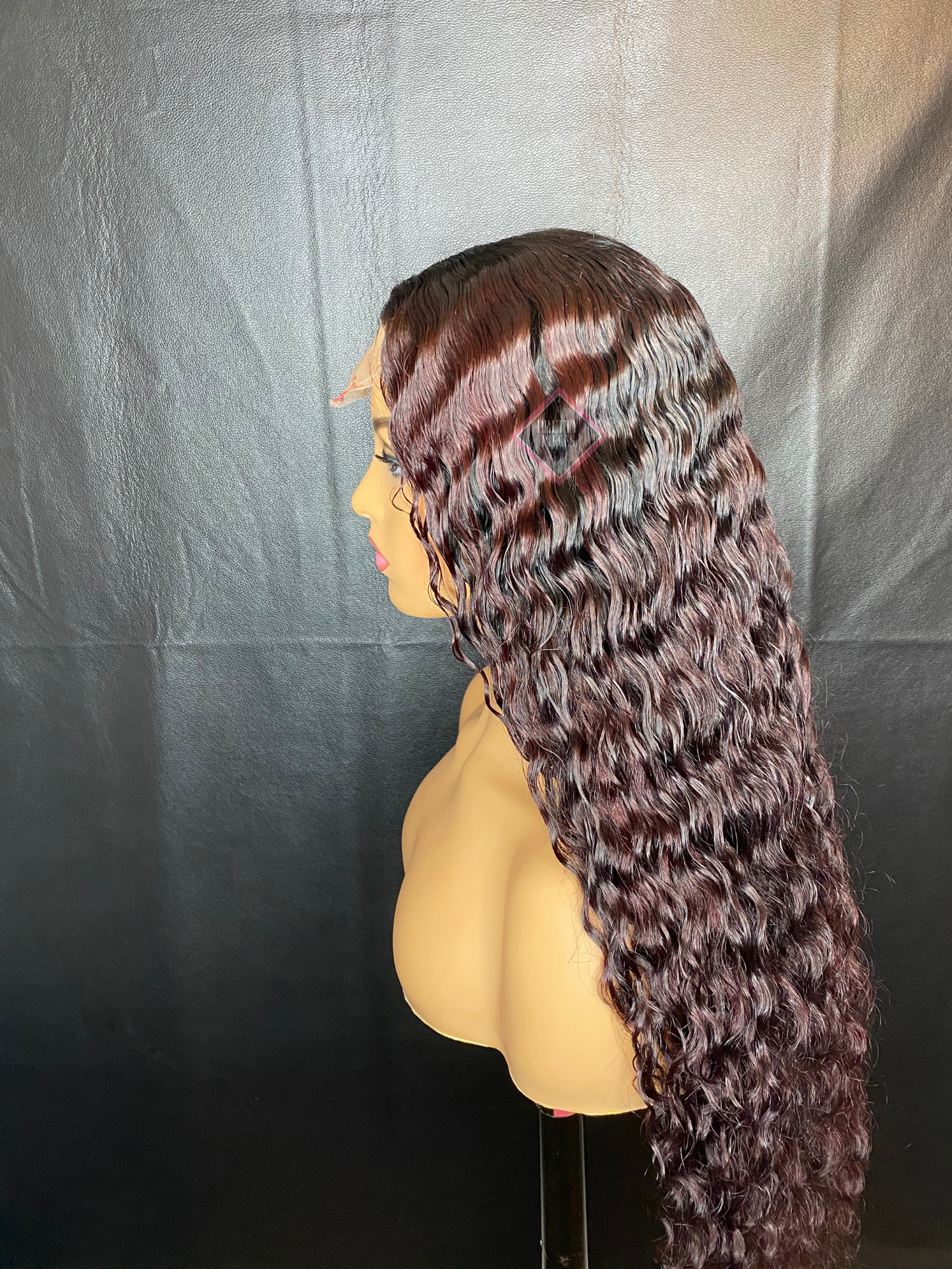 Aubrey | Custom Made Deep Auburn Deep Wave Wig