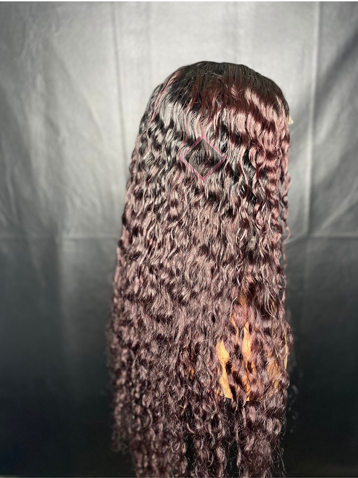 Aubrey | Custom Made Deep Auburn Deep Wave Wig